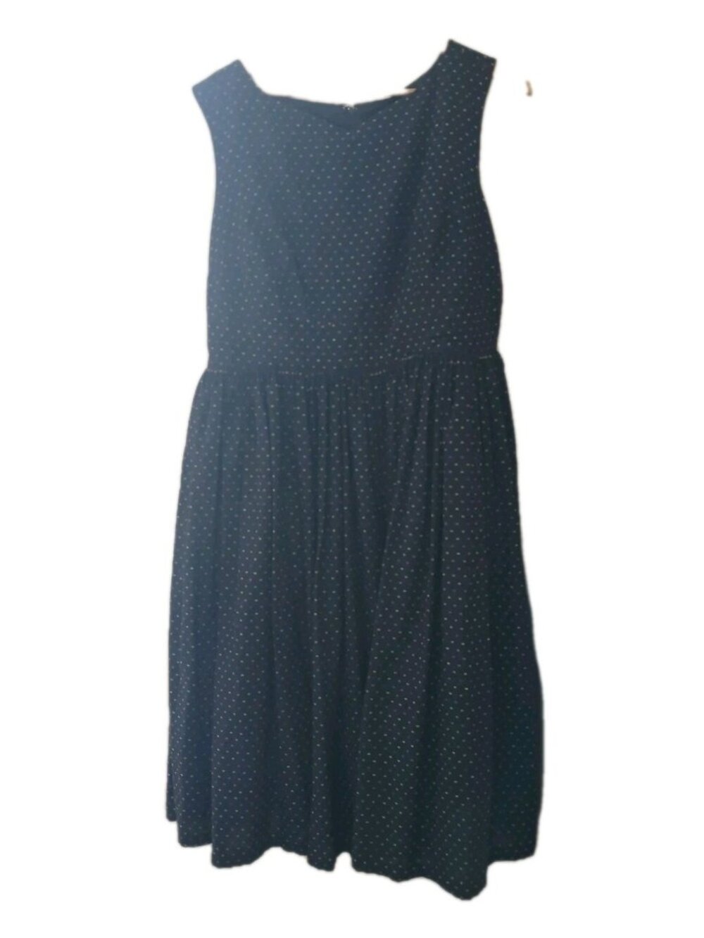 ModCloth Fit and Flare Sleeveless Midi Dress